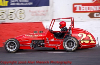 Parnelli Jones at Roseville Speedway in Roseville, California 2006