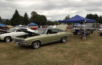 My Pal Steve W7CM's 69 Chevelle beauty