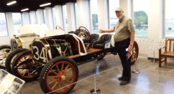 Bill W7AJP at Indianapolis Motor Speedway Museum 